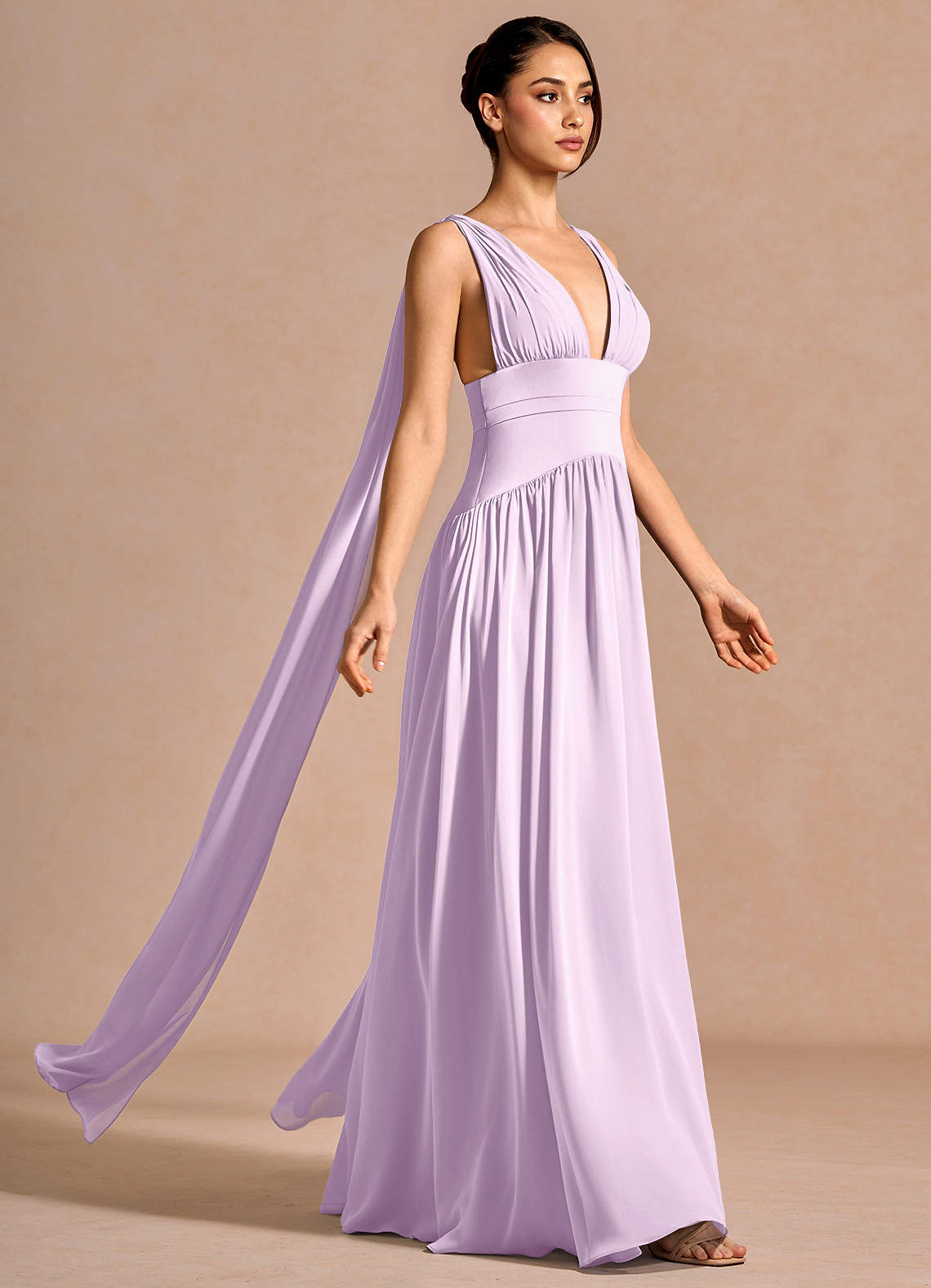 Glynelle Frosted Lilac Maxi Dress | Azazie Glynelle Frosted Lilac Maxi Dress | Azazie