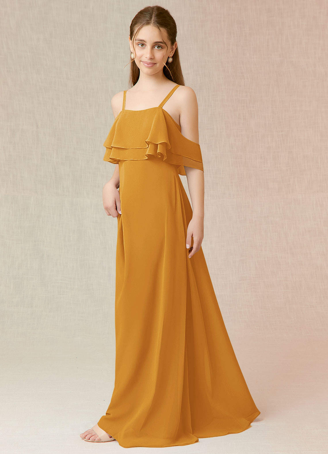 Yellow Junior Bridesmaid Dresses