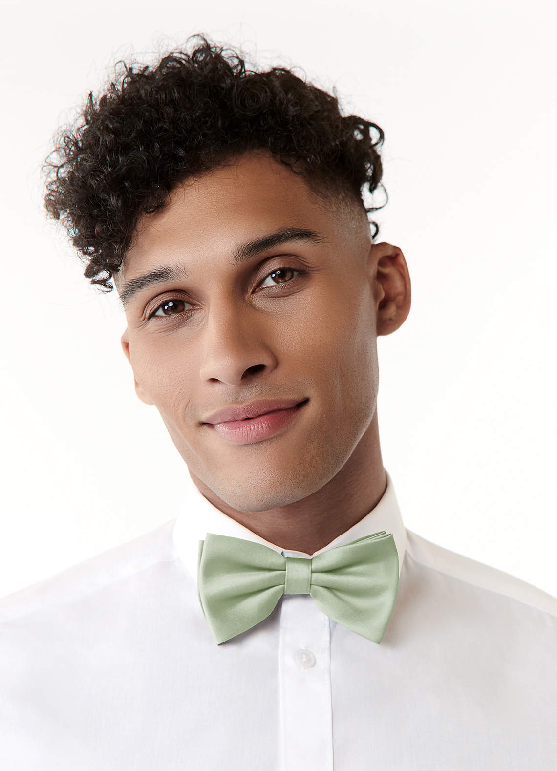 Matte Satin Pre-Tied Bow Tie | Azazie