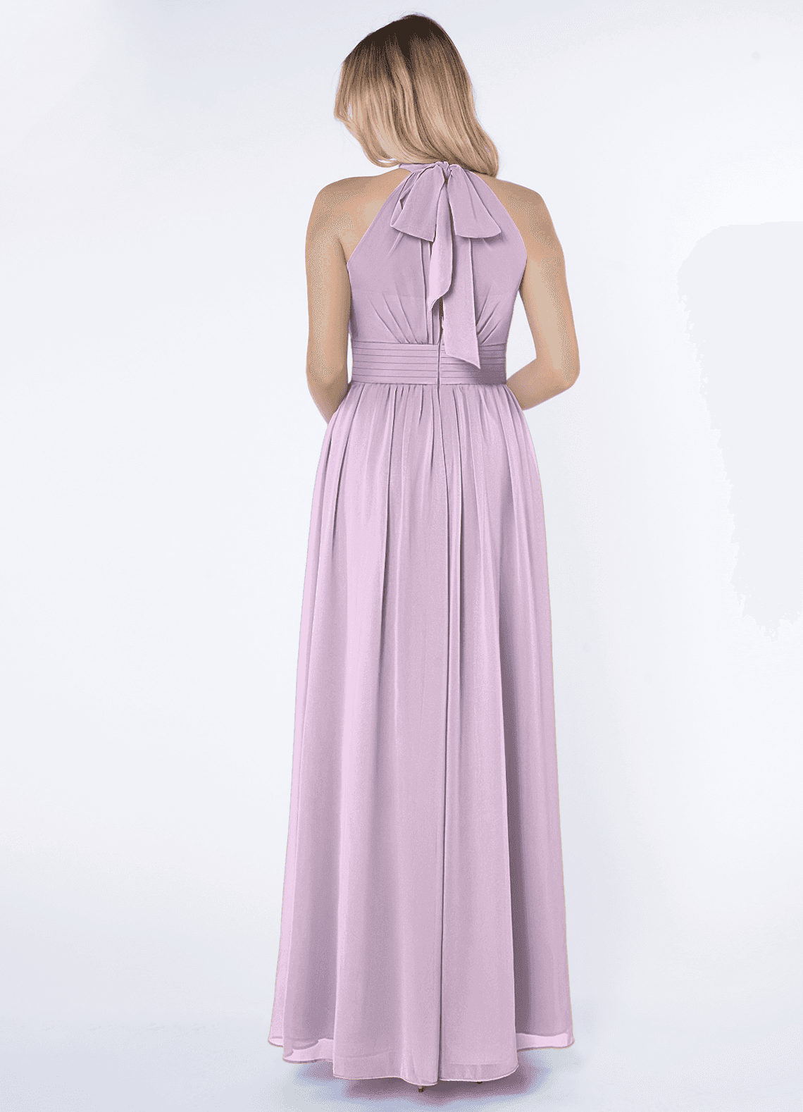 blush lavender bridesmaid dresses Lavender Bridesmaid Dress Chiffon Size Small