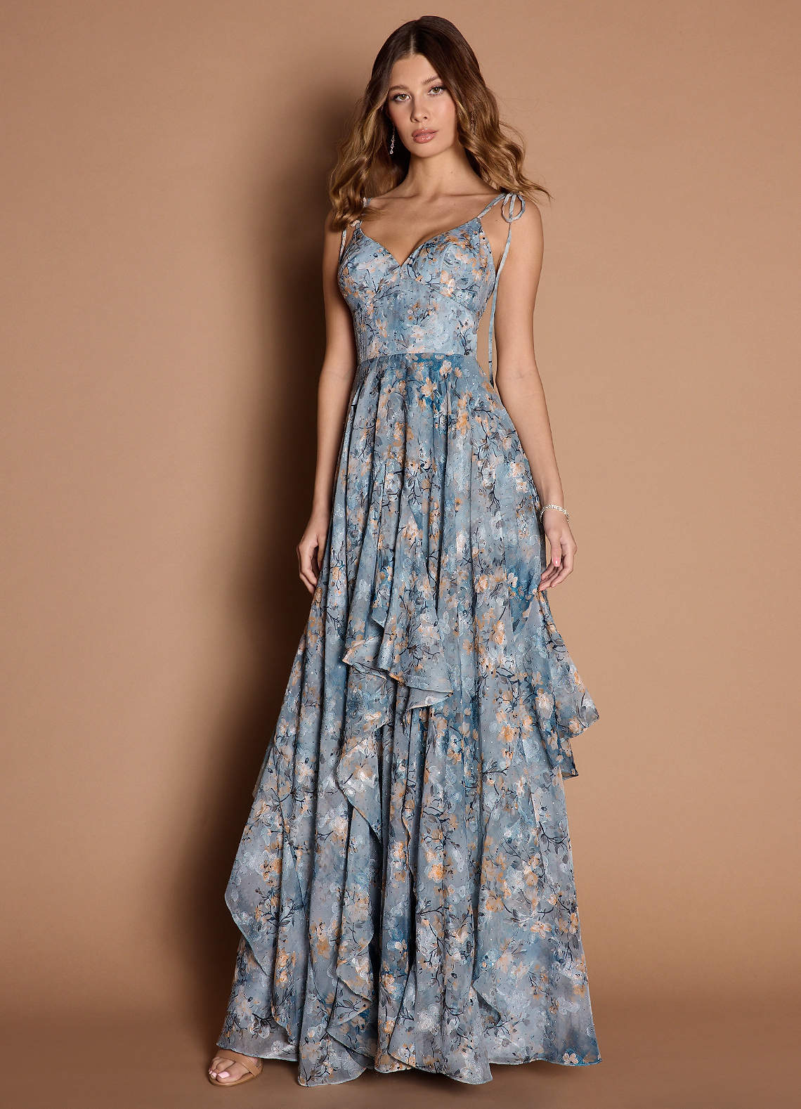 Harmony Powder Blue Maxi Dress image1