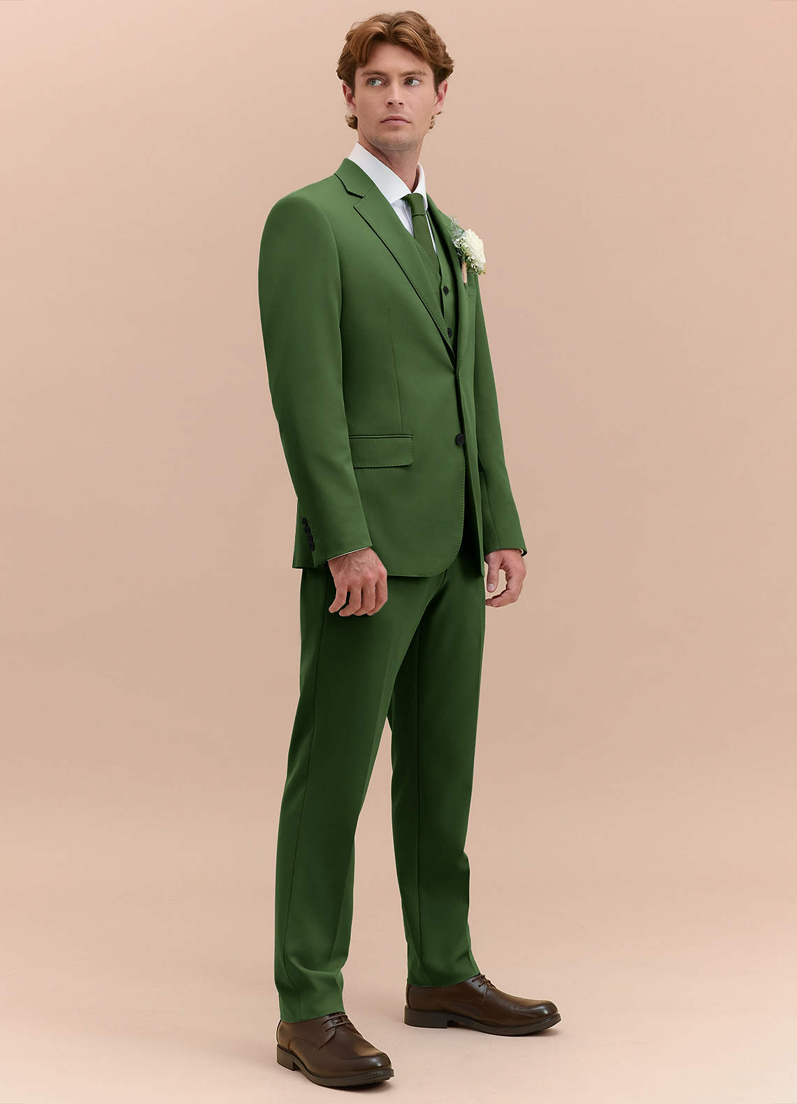 James Olive Structured Stretch 3-piece suit | Suit Sets |Azazie