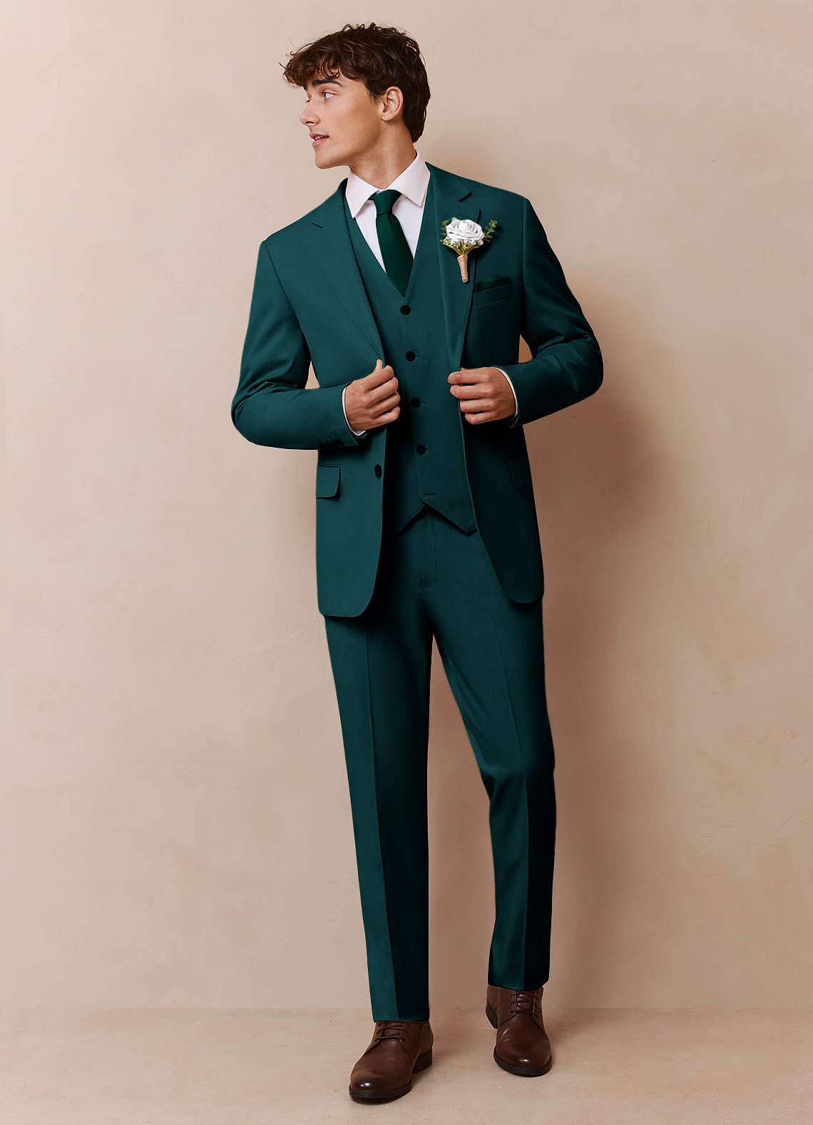 front James Pino Traje de 3 piezas