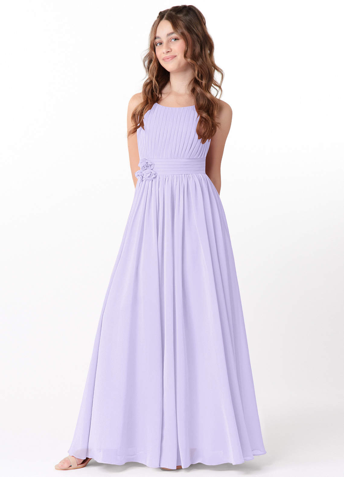 Purple Junior Bridesmaid Dresses