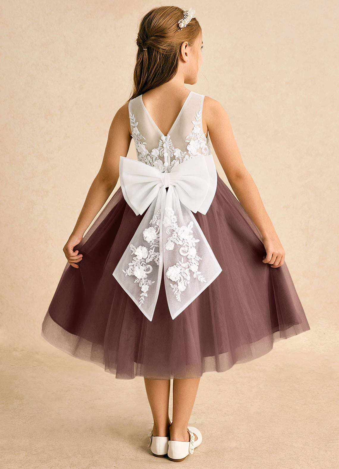 lina lace dress Azazie Lina