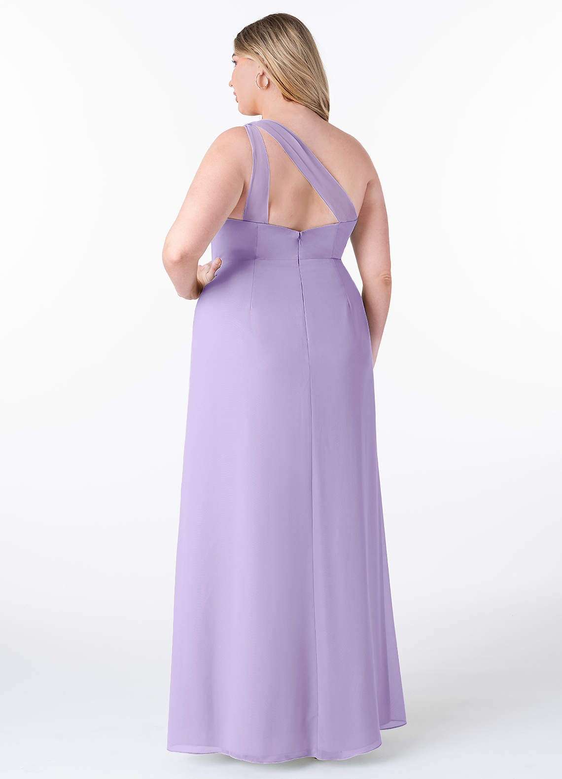Azazie Maive Lilac Chiffon Bridesmaid Dresses | Azazie