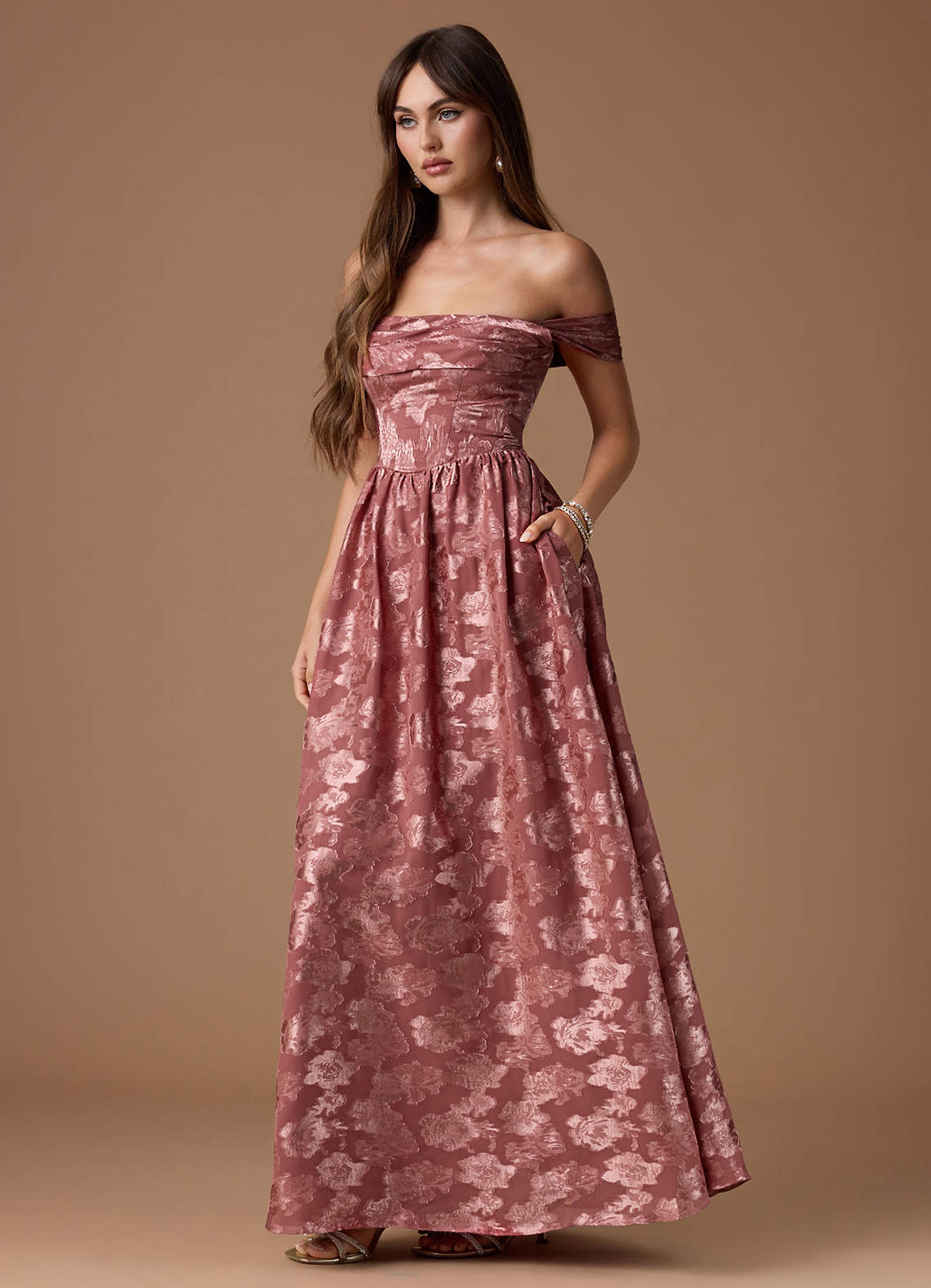hazel ruched front maxi dress Azazie Plus Size Square A-Line Maxi Floor-Length Wedding Guest Formal Dresses in Navy