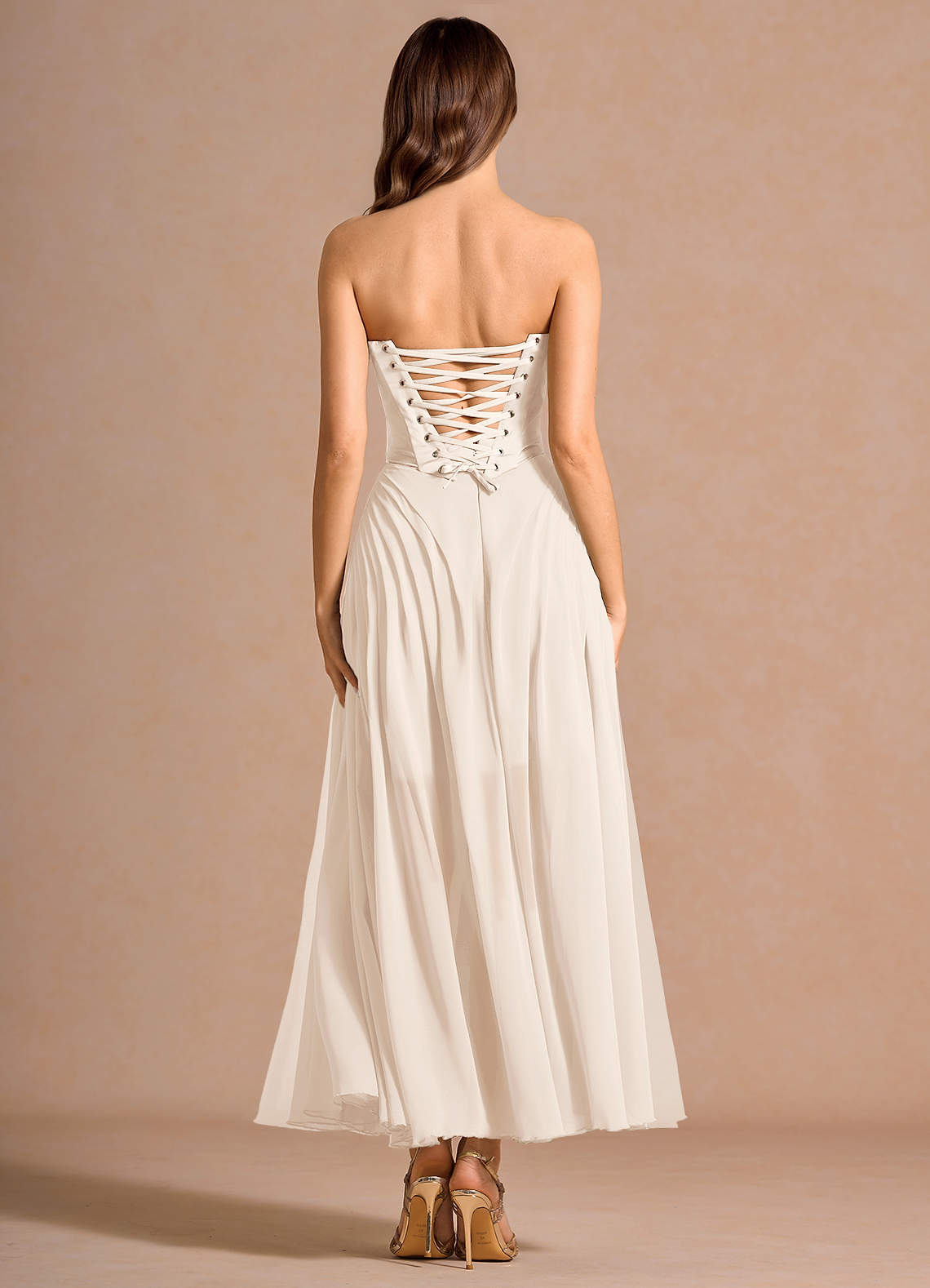 Doralyn Cream Two Piece Set | Azazie