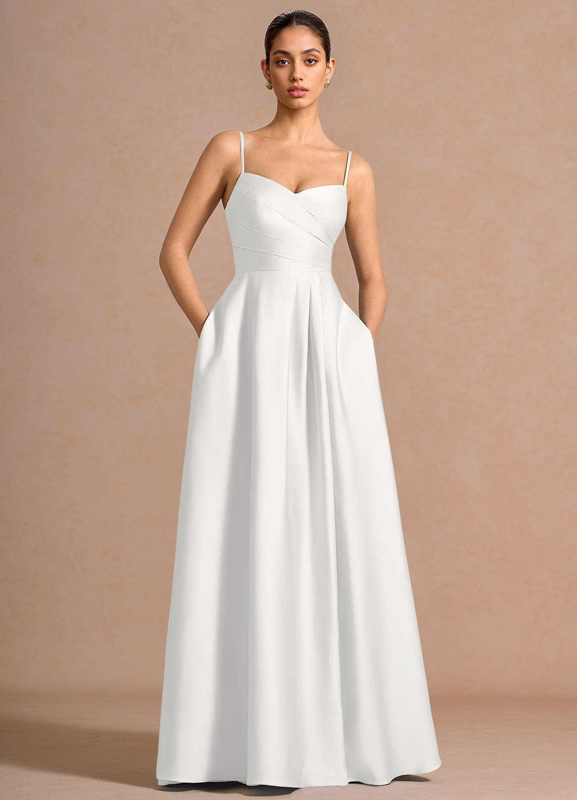 Nancy White Maxi Dress image2