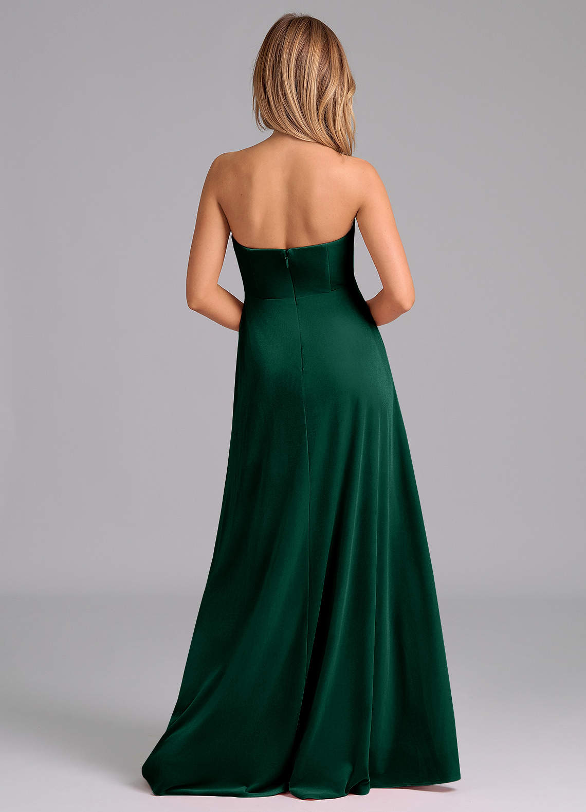 slim fit dress slacks Velvet Long Sleeve Corset Mini Dress in Emerald Green - 4