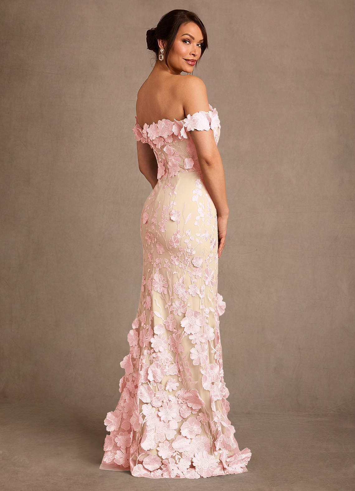 champagne pink mermaid dress Sweetheart Sweep Train Pink Mermaid Prom Dress Evening Dress PG355 US4 / Custom Color
