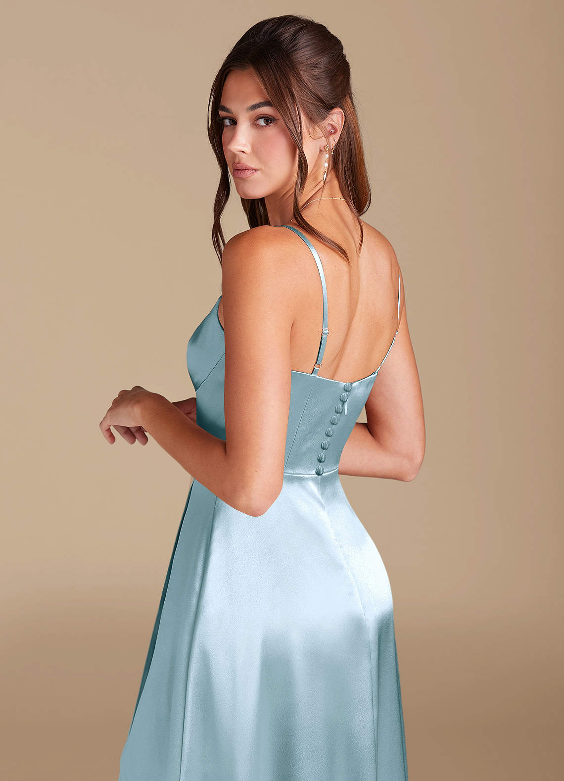 halsey blue dress Halsey midi dress  Sloane Boutique