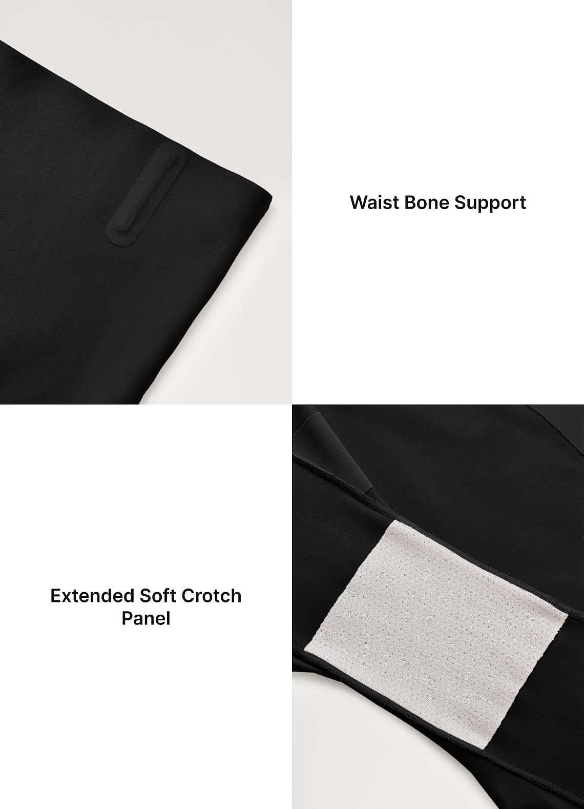 front Wide X-Shaped Tummy Control Ultra-Thin Shapewear Shorts