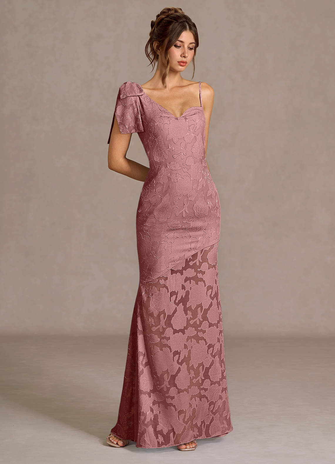 Fable Light Pink Maxi Dress image1