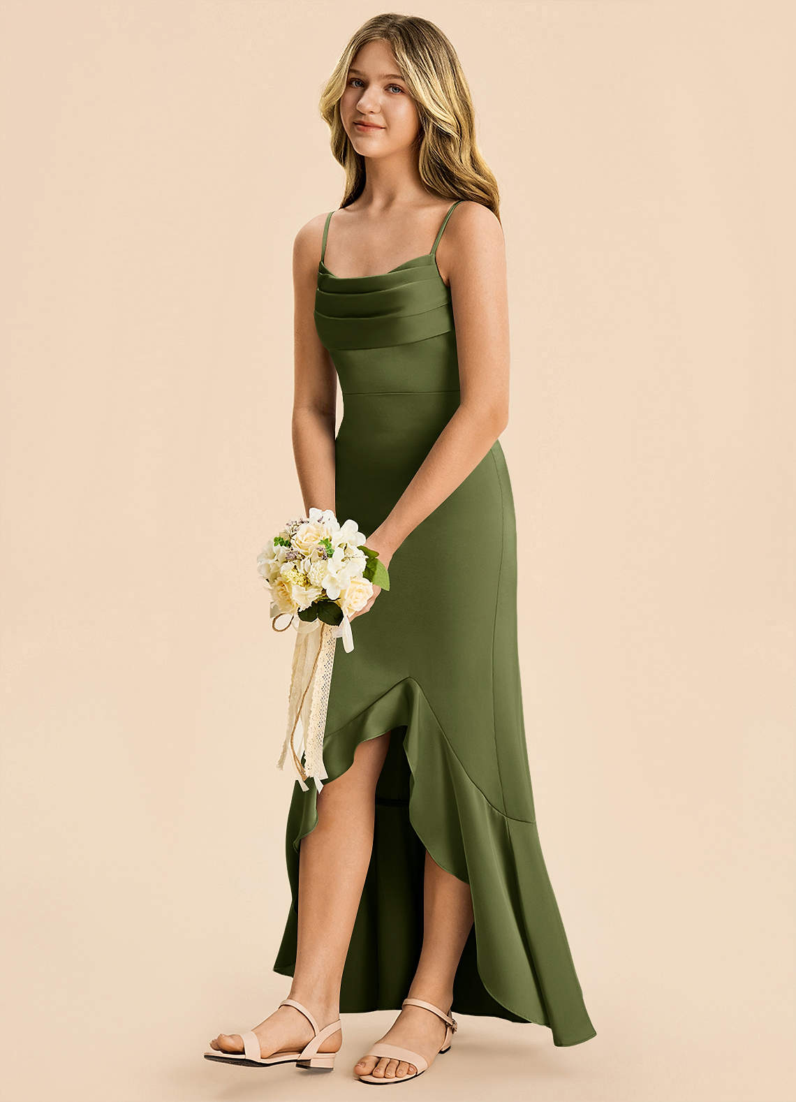 steel magnolias bridesmaid dresses Azazie Magnolia Junior Dress in Olive steel magnolias bridesmaids