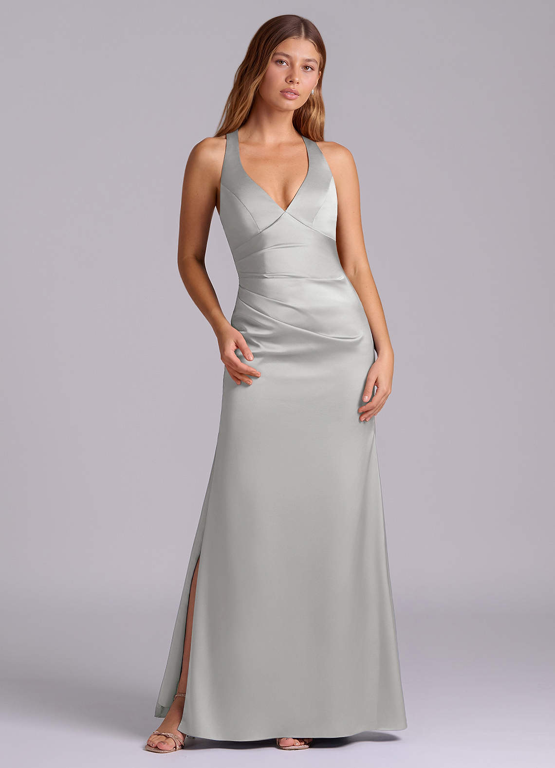 purple hoco dress Lilac Heart Printed Prom Dresses Lavender Maxi Dress Dress SD1432D   Viniodress