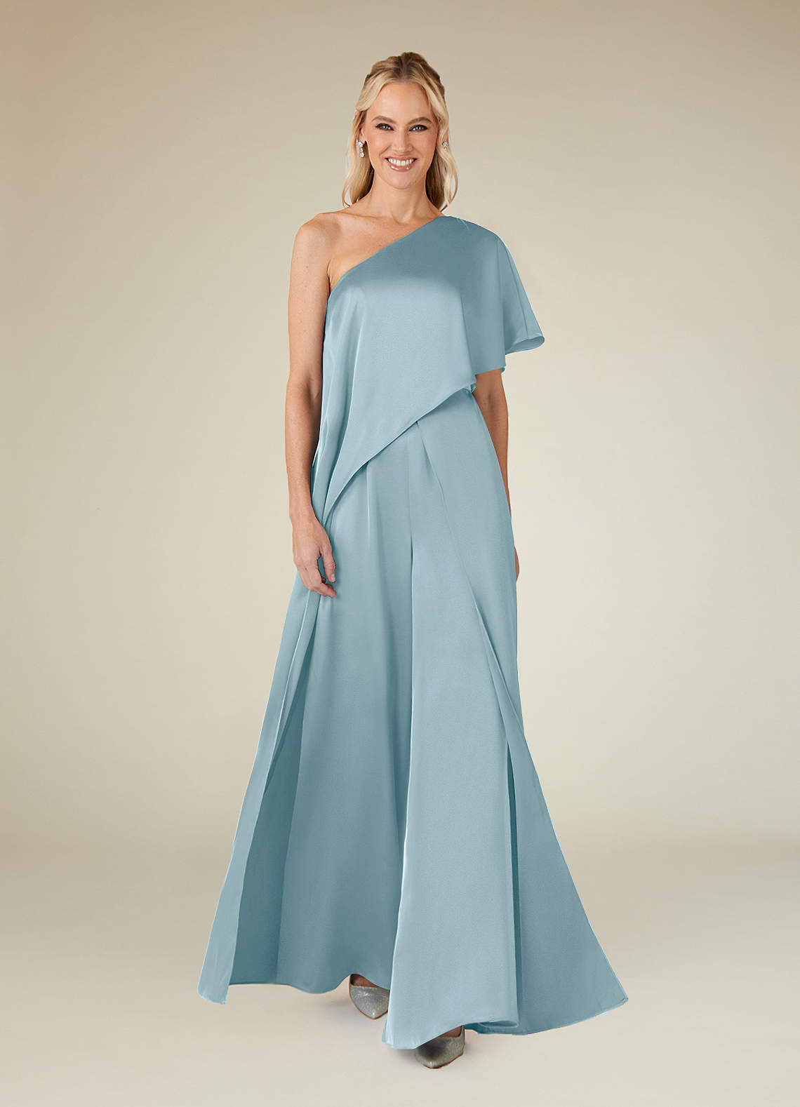 スーツ・フォーマル・ドレス myshawty matte satin pants dress My shawty（ﾏｲｼｬｳﾃｨｰ）の「matte satin pants dress（パンツ