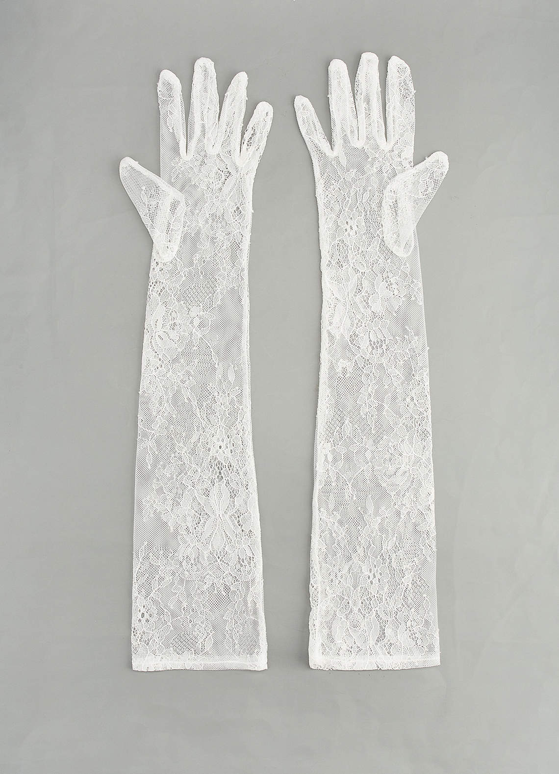front Guantes de ópera de encaje de Chantilly