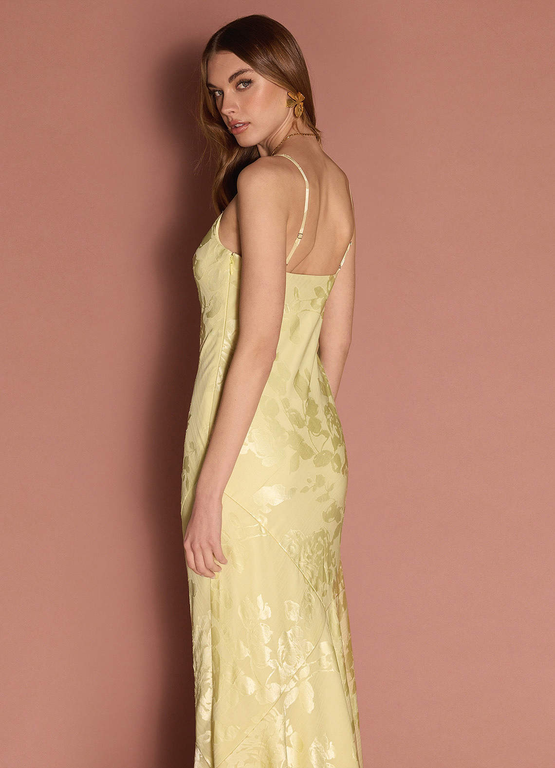 slim fit dress slacks Sequin Embroidered V-Neck Formal Dress for Mother of the Bride & Wedding  Guest main image 1