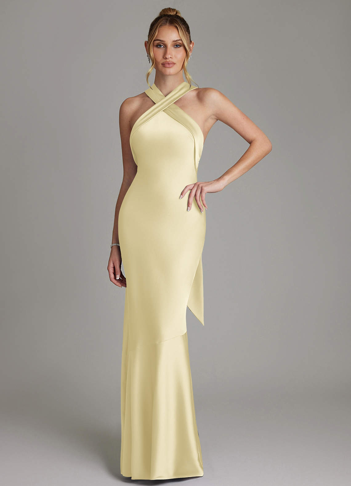 reign gold dress September Reign In A Yellow Dress Signed 8x10 Adult Model Photo COA Proof 80