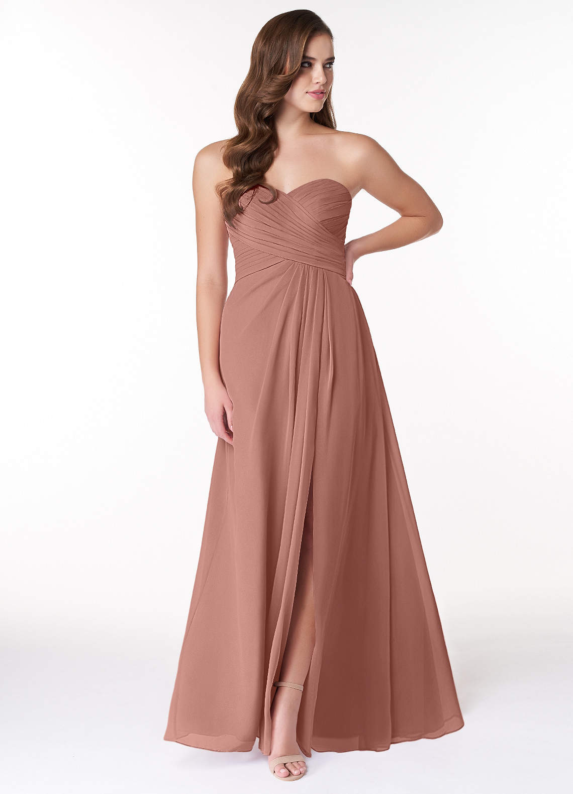 allure convertible bridesmaid dress Azazie Arabella featuring two extra