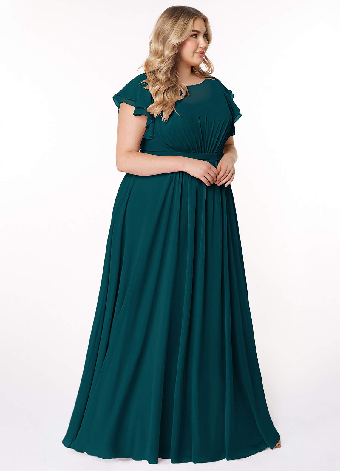 plus size emerald green bridesmaid dress Yours London Women's Plus Size Emerald Green Knot Pleated Maxi Dress Size 12