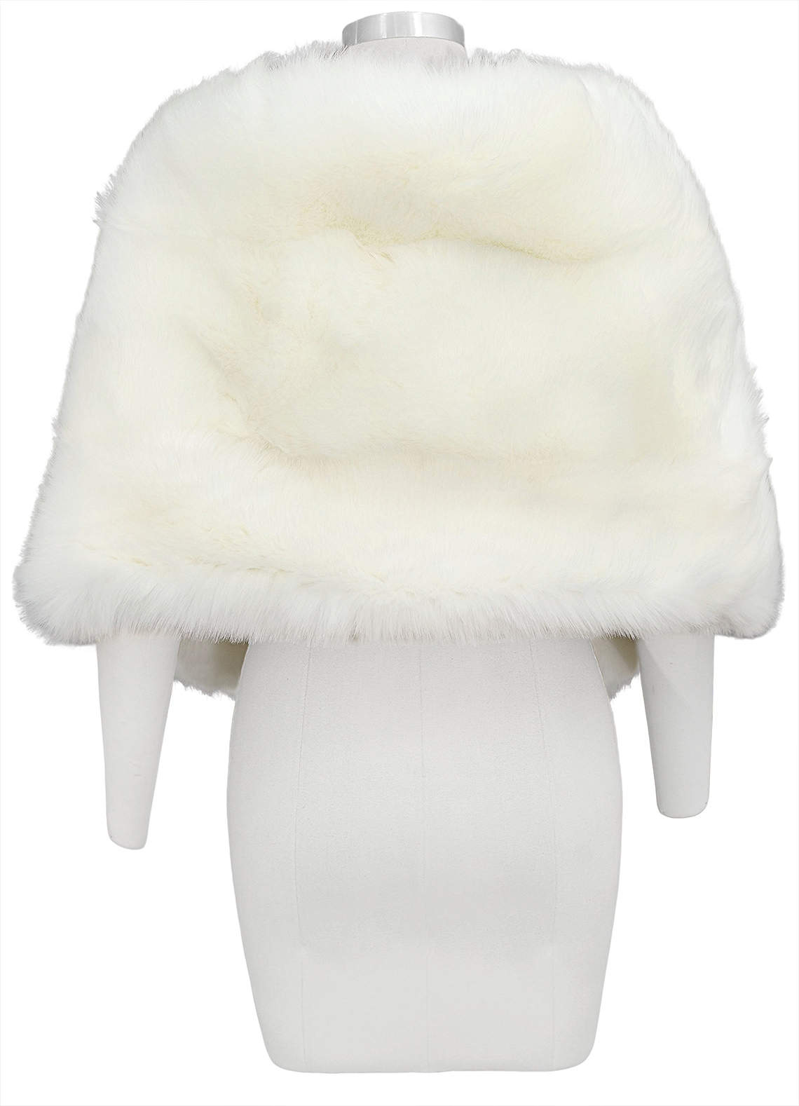 front Joy Faux Fur Wrap