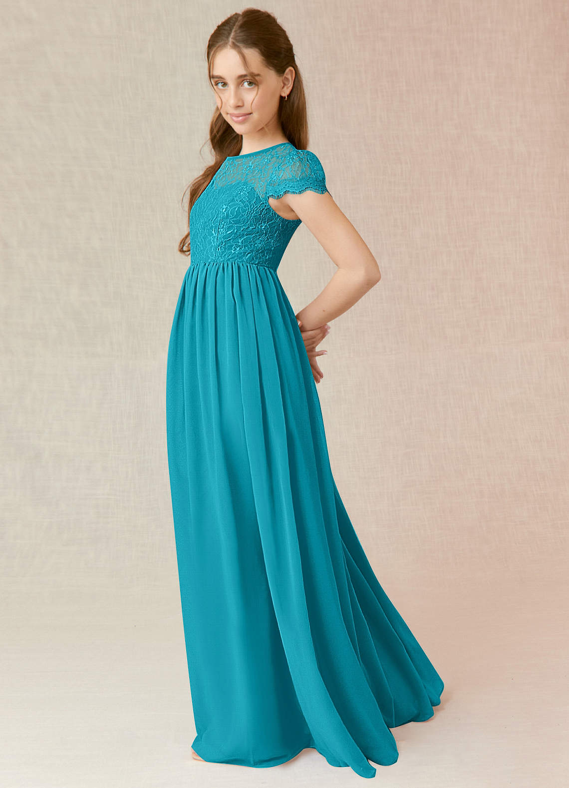 Turquoise Jr Bridesmaid Dresses