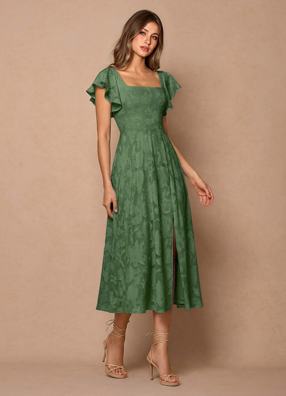 eucalyptus green cocktail dress Zapaka Women Eucalyptus Long A Line Bridesmaid Dress Off the Shoulder Wedding Guest Dress with Sleeves, Eucalyptus / US18W