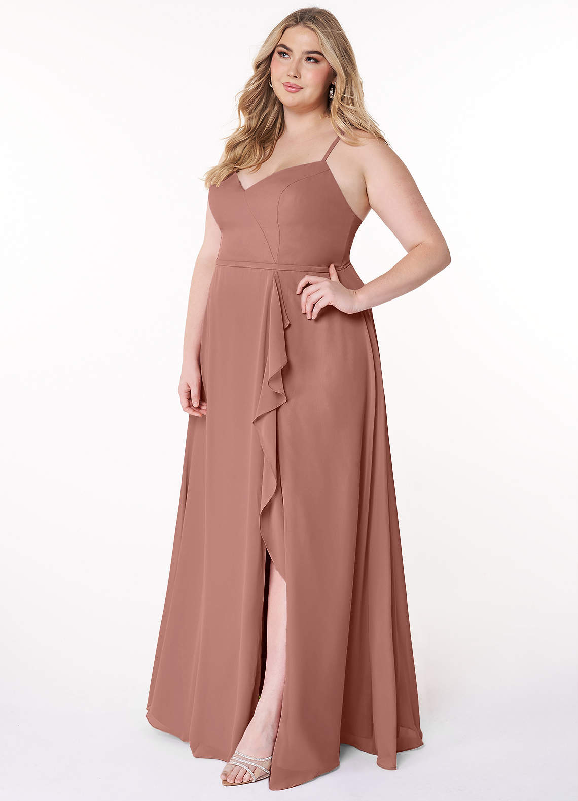 Azazie Naeem Cedar Rose Chiffon Bridesmaid Dresses | Azazie