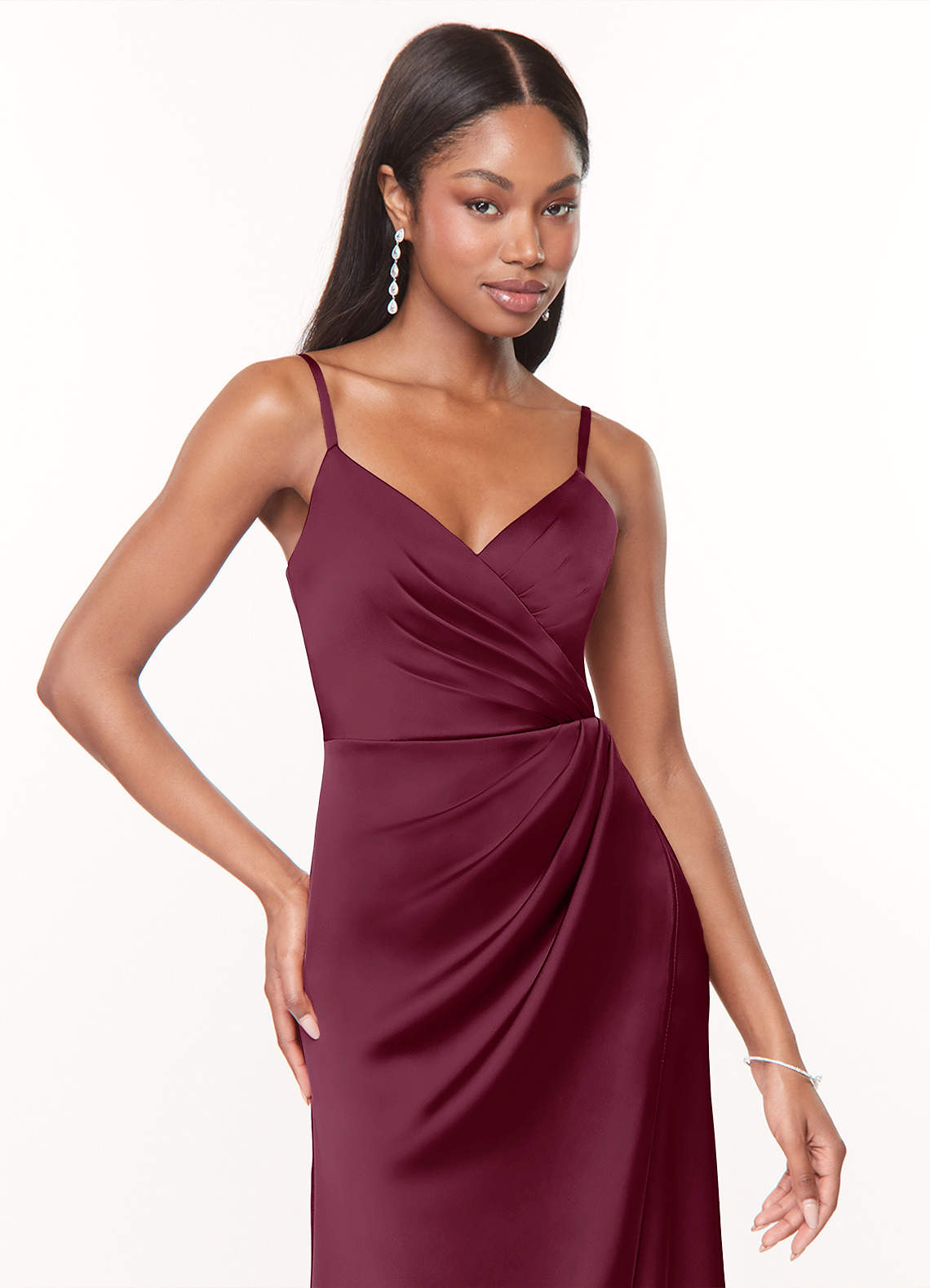 azazie mulberry bridesmaid dresses Azazie Sorrel