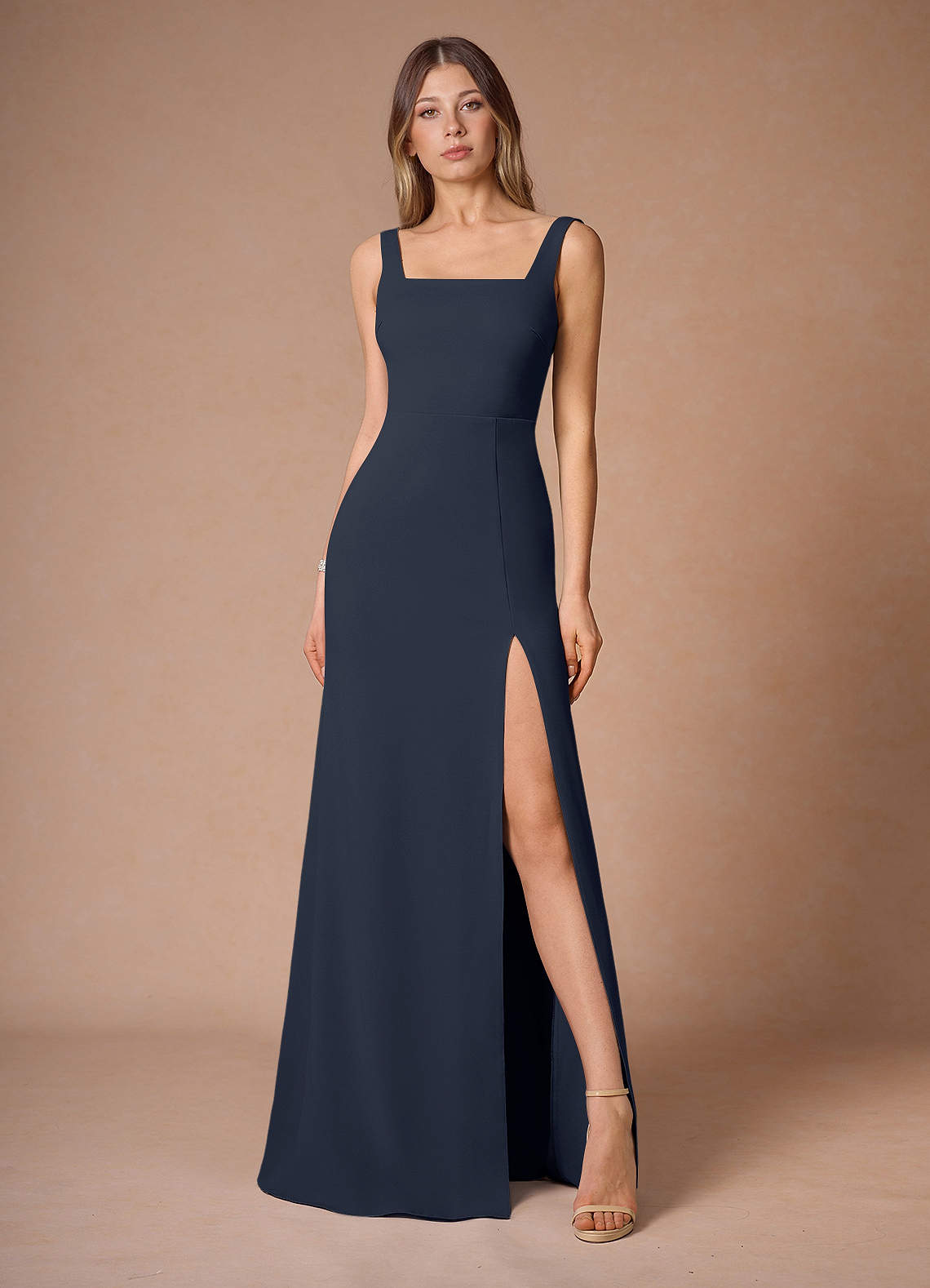 Robe Longue Marine Adora image1