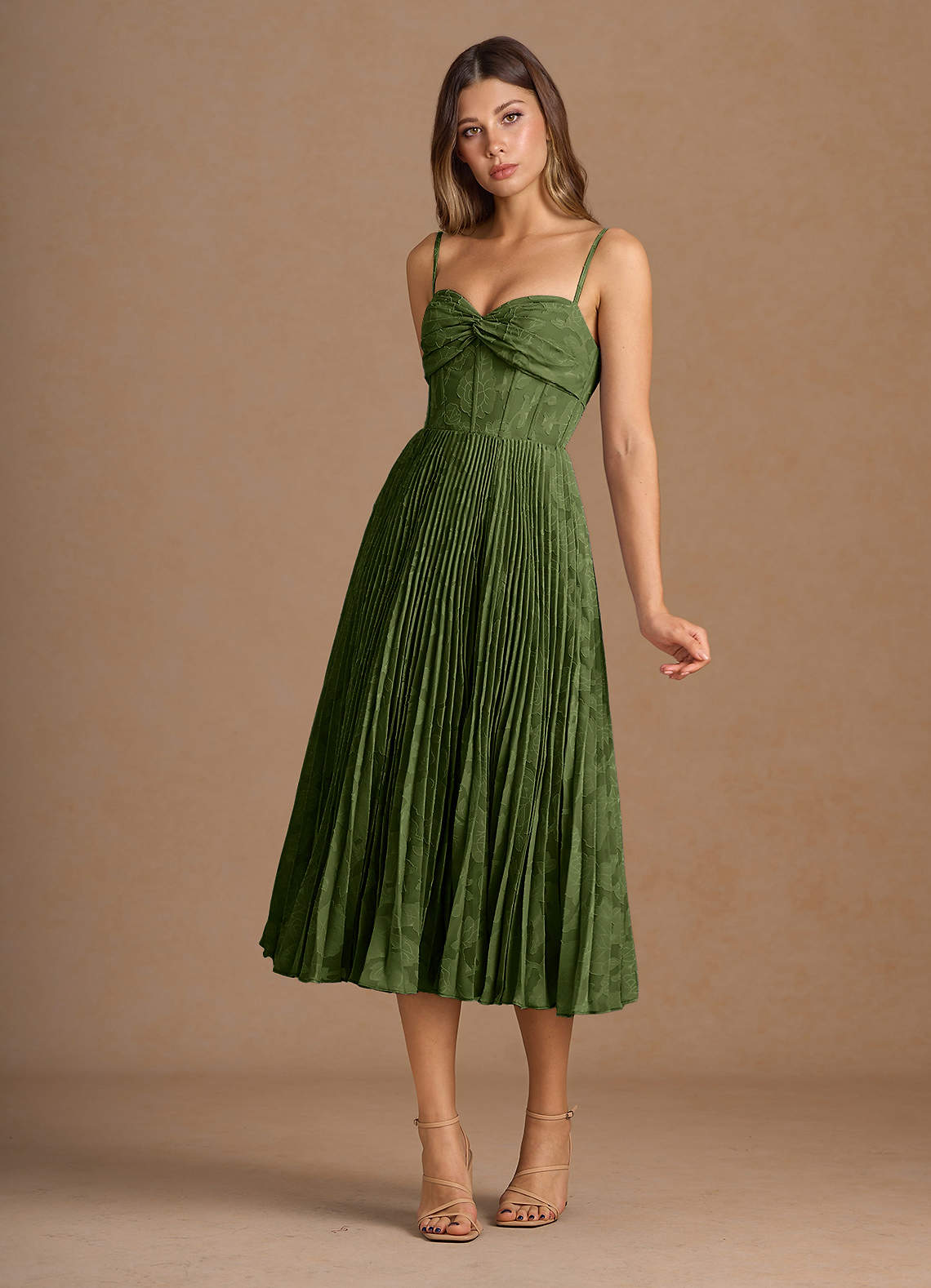 knee length ponte dress Cecelia Ponte Knit Dress in Black main image 1