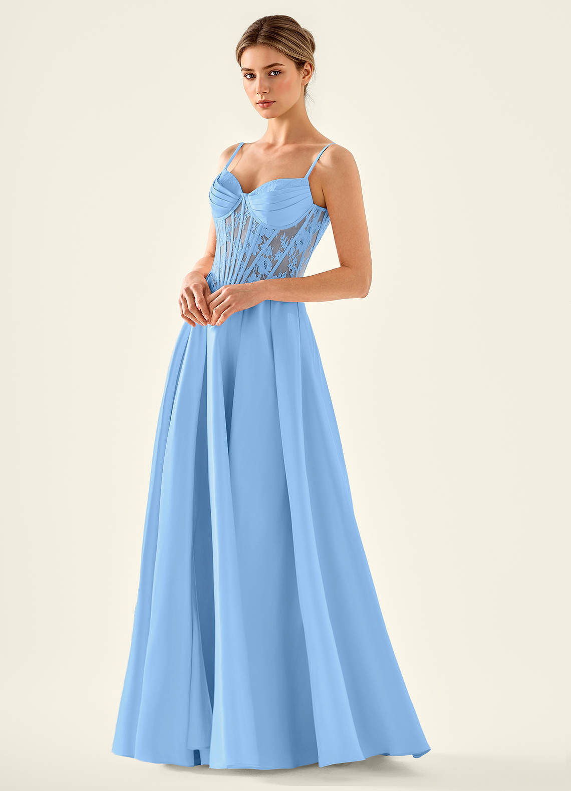 corset dress nearby Rosette Papillon Dress– Teuta Matoshi Product Description Make a Carmen Marc Valvo Infusion Color:Elderberry Multi Launchdate:2026-03-30