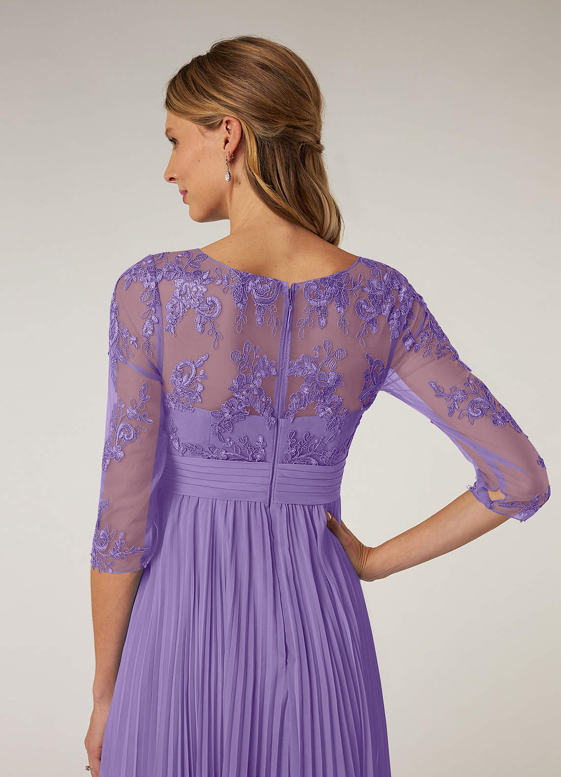 Off-Shoulder Ruched Bodice A-Line Maxi Dress Tahiti