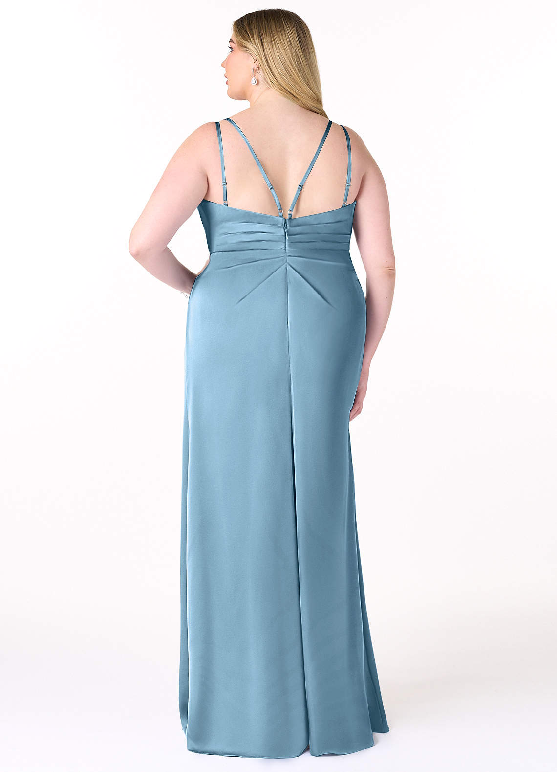 aqua plus size bridesmaid dresses boohoo Women's Plus Chiffon Strappy Ruffle Maxi Dress in Aqua