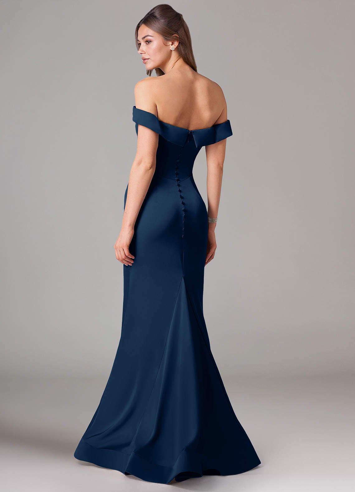 everly bridesmaid dresses Amsale Long Bridesmaid Dress Everly Champagne