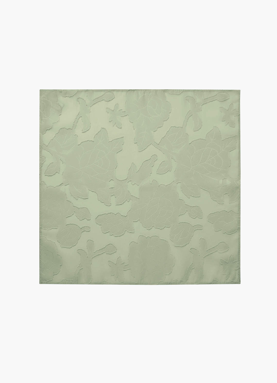 front Floral Burnout Pocket Square Set– 4 Pieces