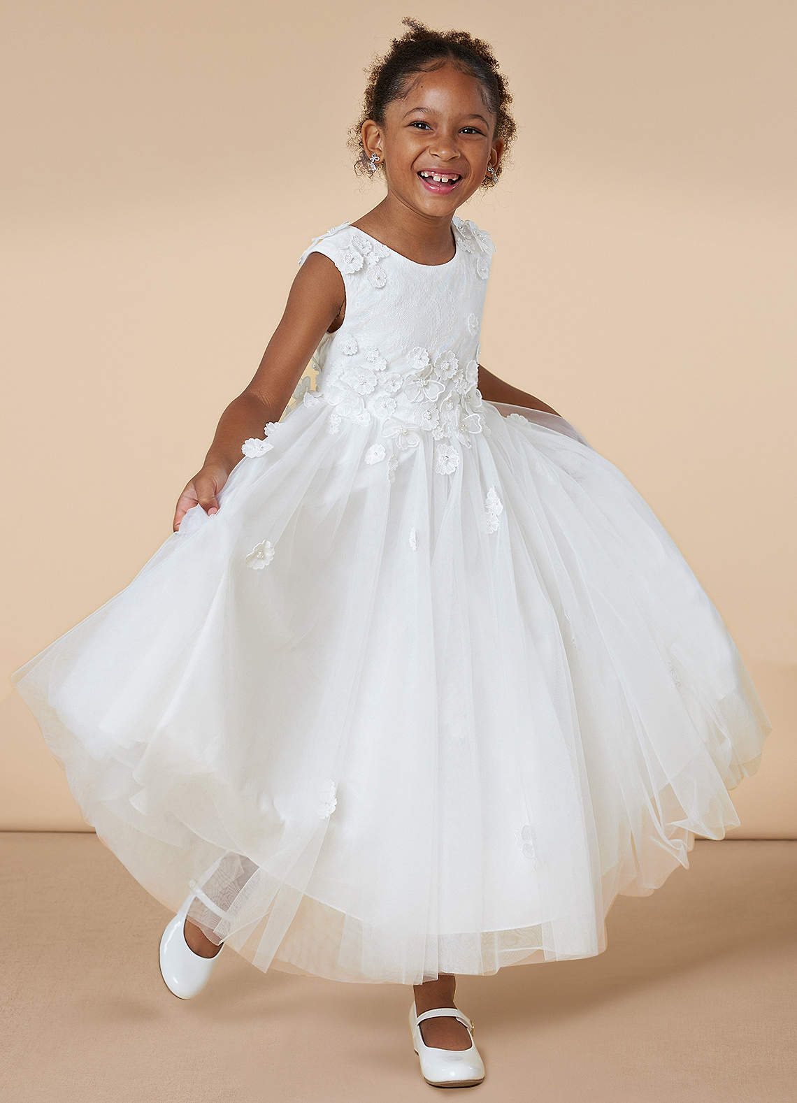 White Flower Girl Dress,tulle and Lace Flower Girl Dress, First Comunion  Dress,white Tulle Dress,flower Girl Dresses,baby Toddler Dress 97 