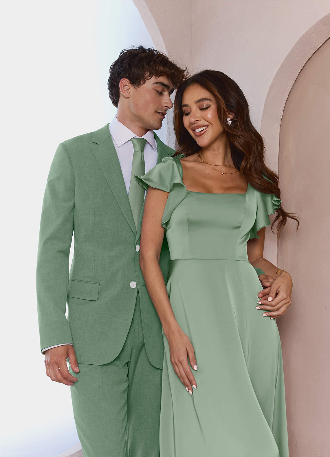 front James Matcha veste de costume