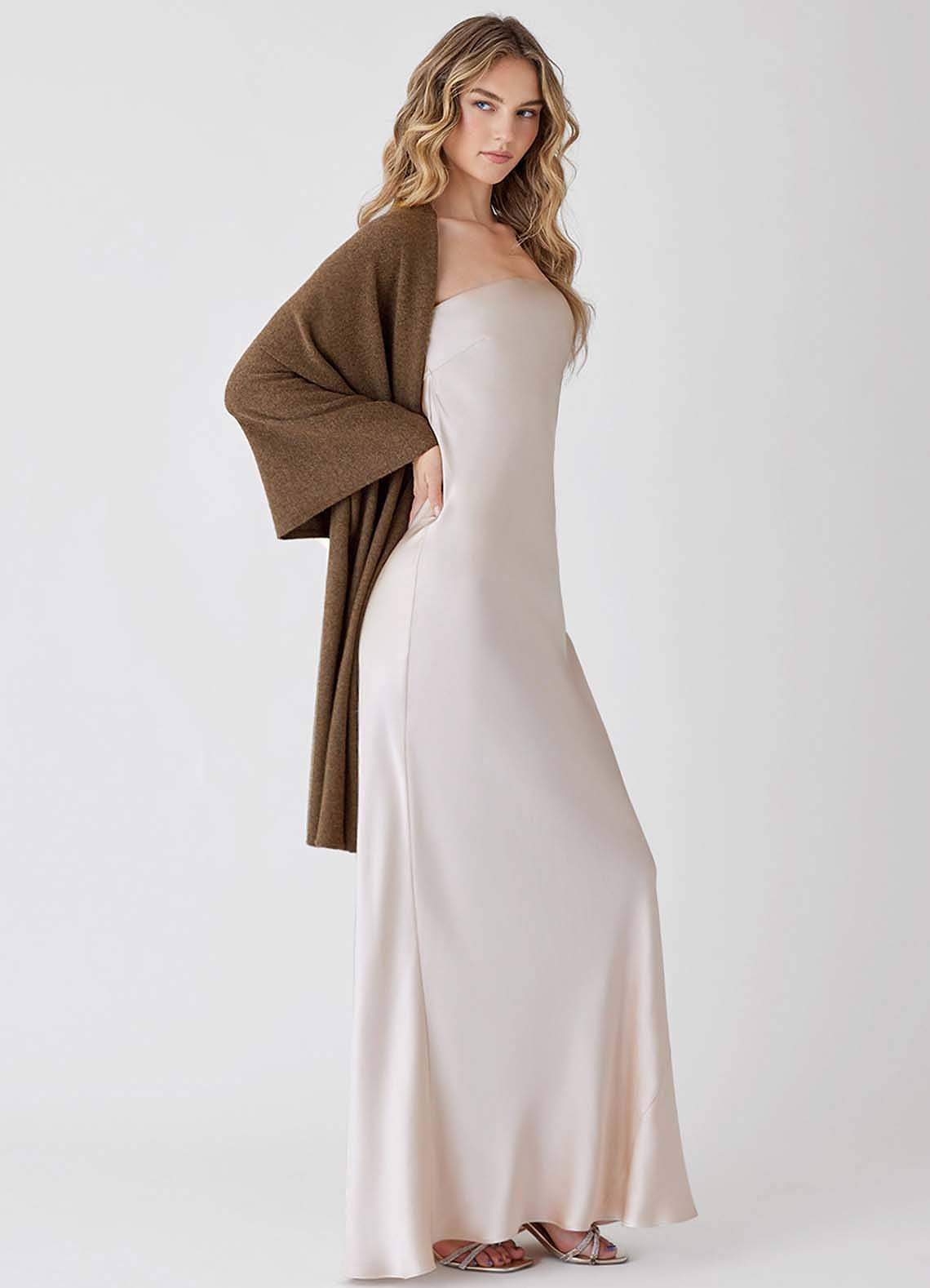 front 100% Cashmere Shawl