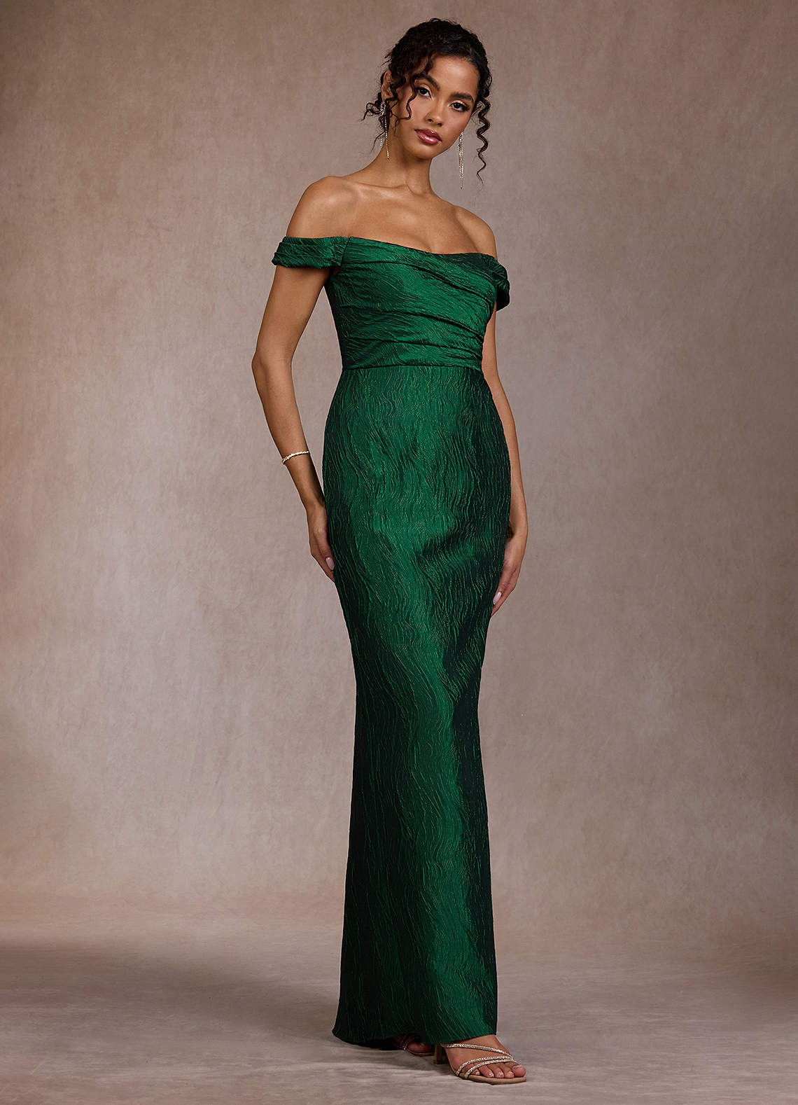 floor length dresses formal Glitter Long Formal A Line Prom Gown Amoris T213