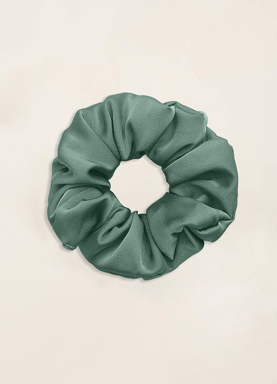 front Bridesmaid Stretch Satin Over Size Scrunchies