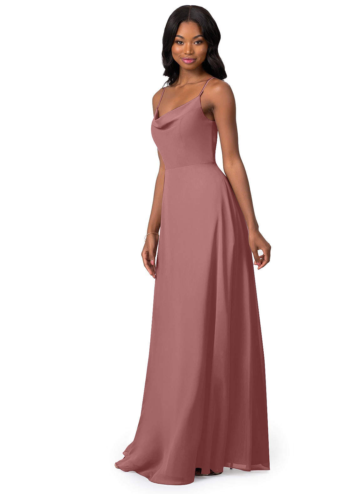 Azazie Daenerys Desert Rose Bridesmaid Dresses Azazie