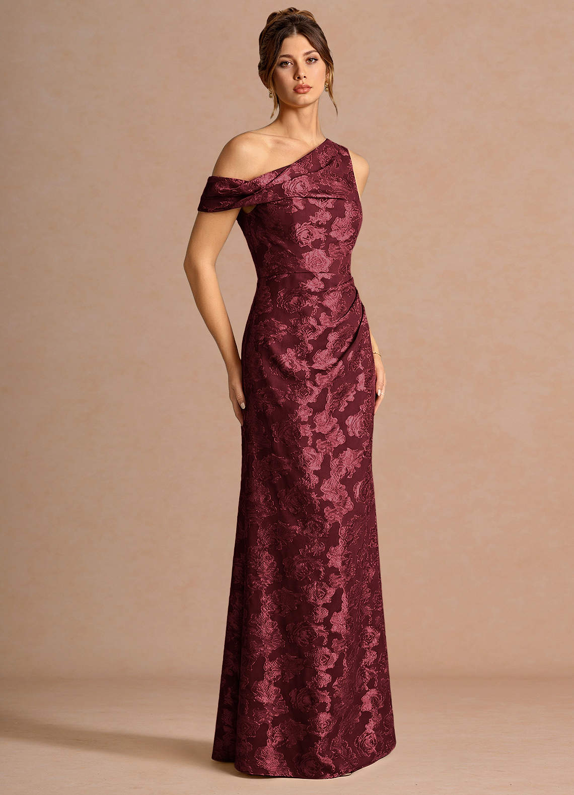 Kismet Wine Maxi Dress image4