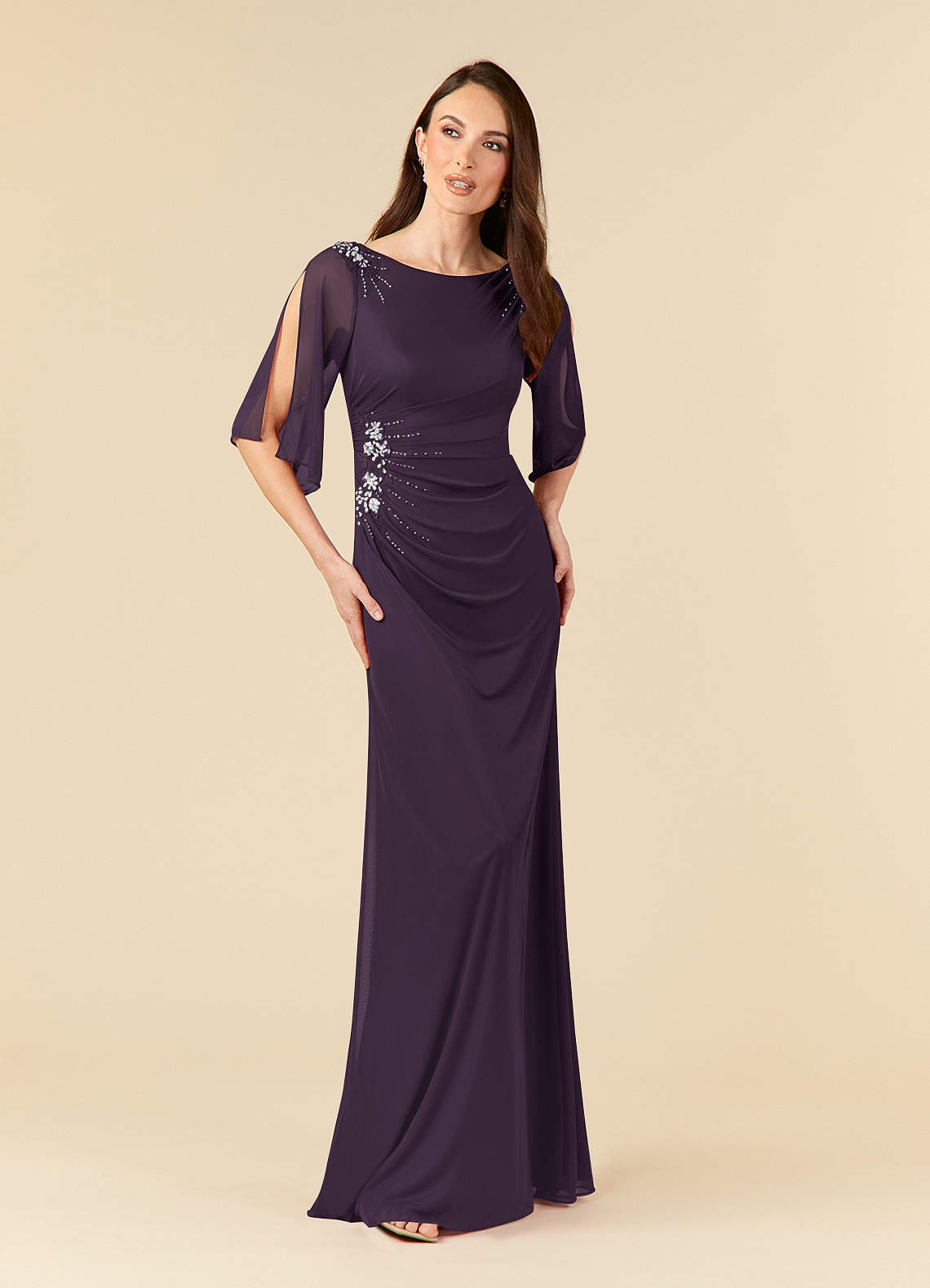 slim fit dress slacks Blue Print Fit and Flare Dress – Olivia Dress