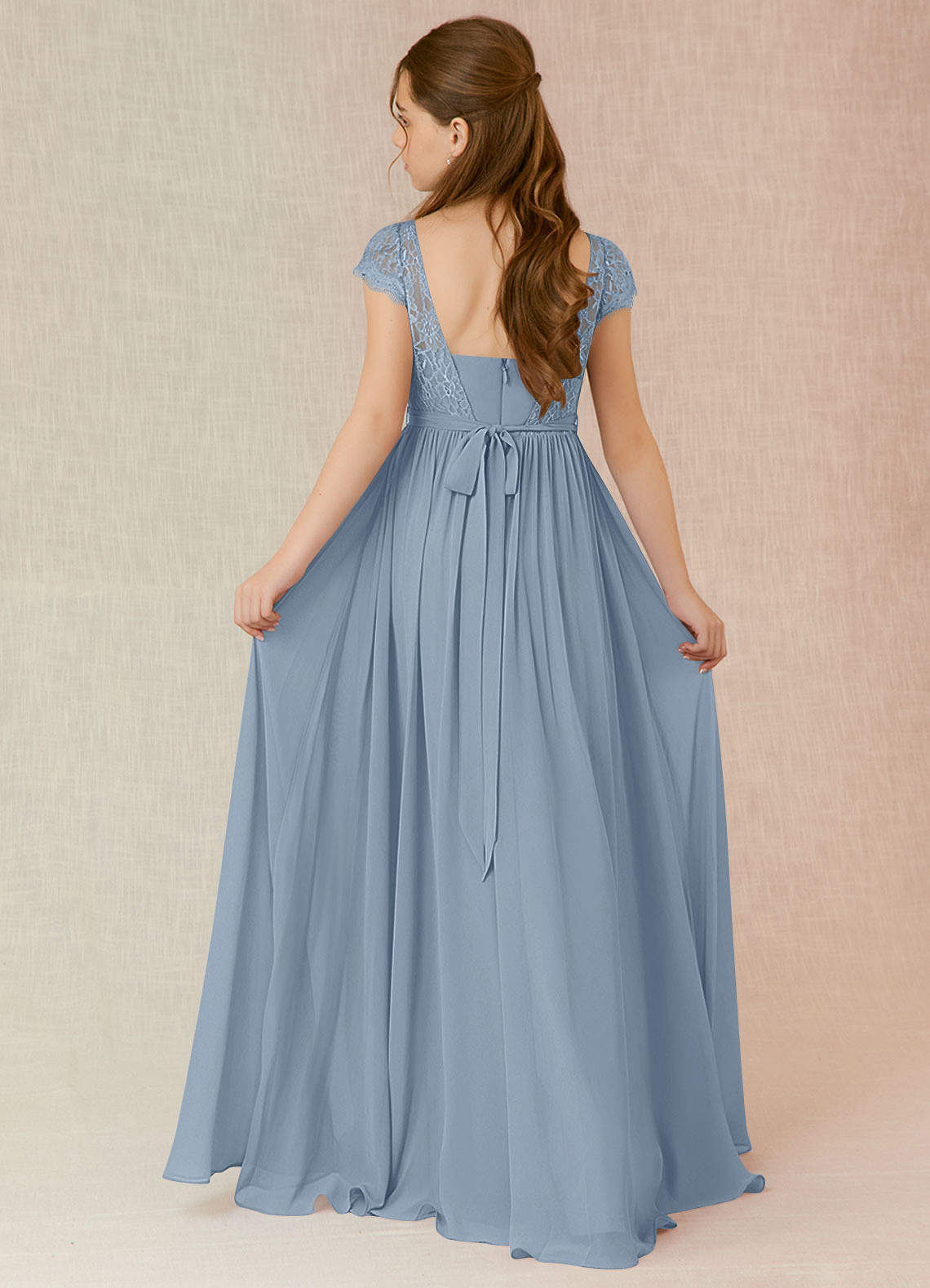 blue floral dress size 18 Truth Be Told Blue Floral Tiered Maxi Dress Curve BLUE-CREAM / 3X by Sugarlips main image 0
