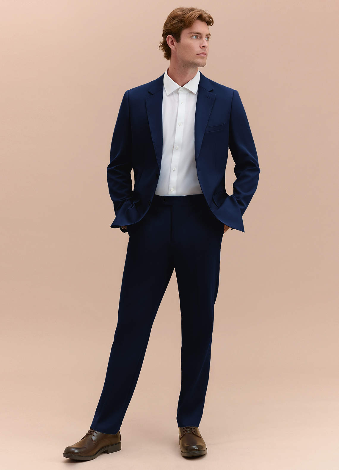 James Blue Structured Stretch Suit | Suit Sets |Azazie