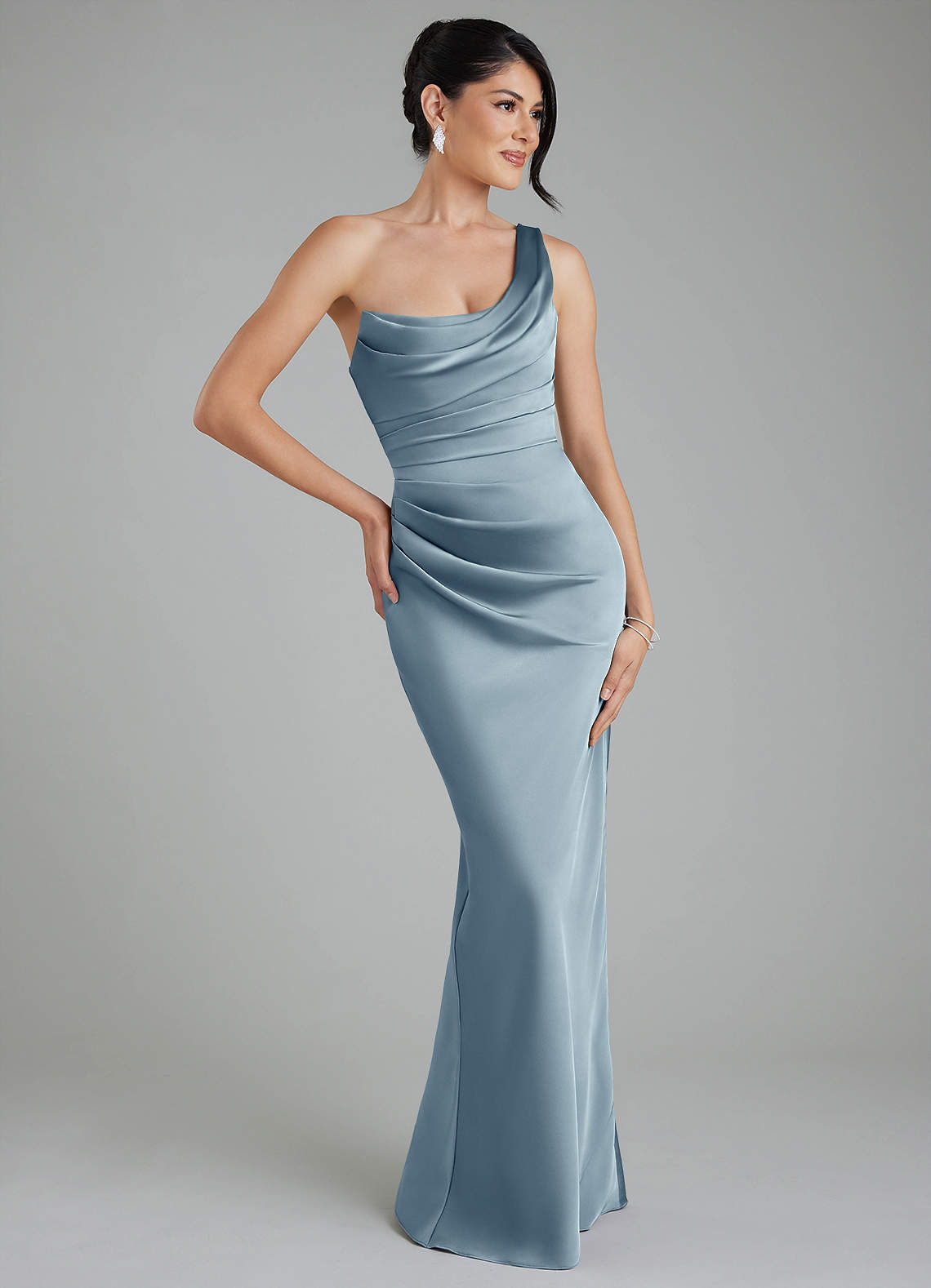 formal chiffon dresses Lady Black Tie - Kimberly Gown - A-line Dress With Scarf this formal dress is 978746807129 Sexy Cut-Out Atria Long SIZE:18.5 32/33