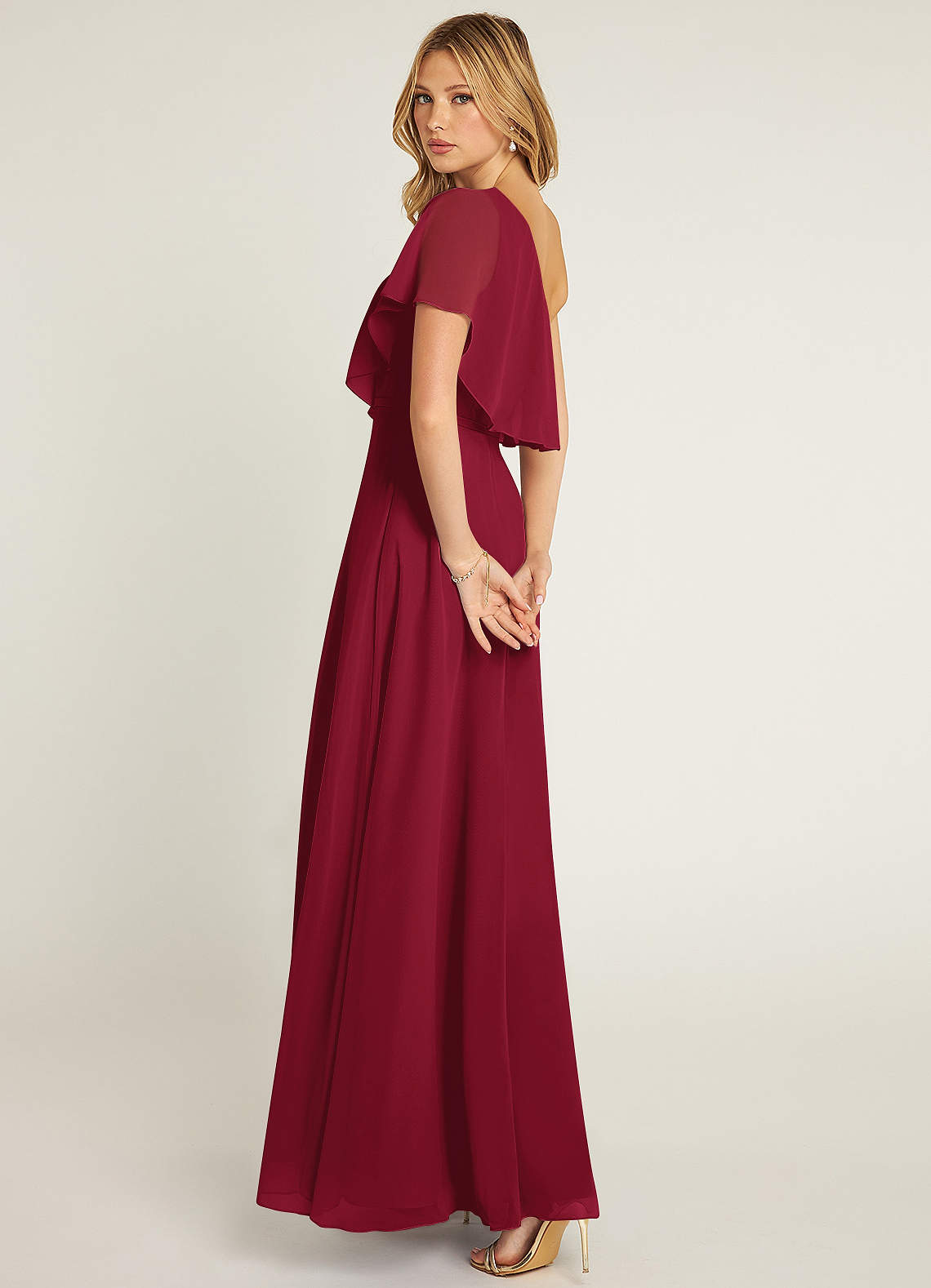 burgundy dress azazie Lizzy Burgundy bridesmaid dress Color:Red - Drill Activities (Gold Tips) [JDT-43-008] chiffon Royal Blue Dress Shirt while hidden pockets add